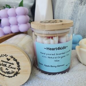 Heart4kids Scented Candles Apple Berry Harvest 2×(7oz)